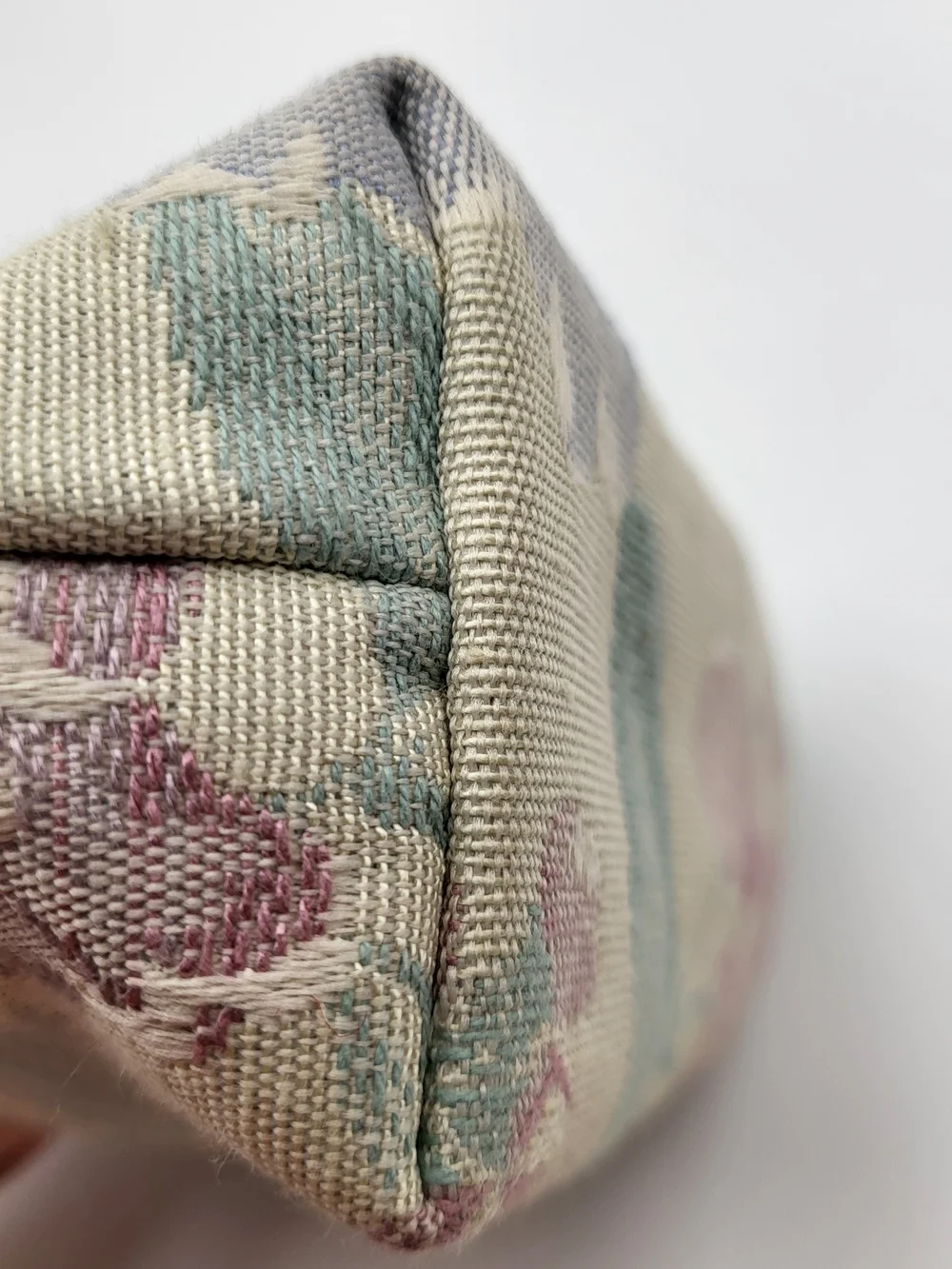Christian Dior Vintage Floral Tapestry Cosmetic Pouch. Authentic..